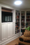 Built-in Ikea Billy Bookcases